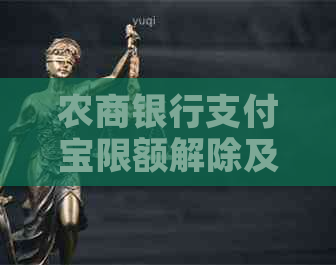 农商银行支付宝限额解除及绑定操作指南