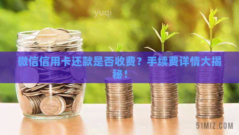 微信信用卡还款是否收费？手续费详情大揭秘！