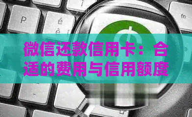 微信还款信用卡：合适的费用与信用额度相关因素分析