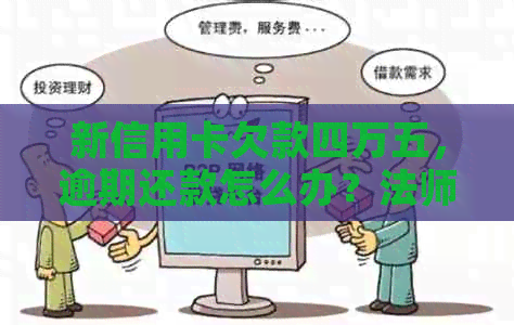 新信用卡欠款四万五，逾期还款怎么办？法师为你解答偿还难题