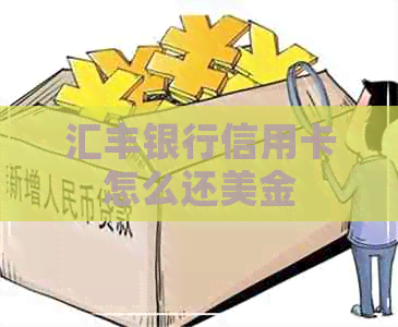 汇丰银行信用卡怎么还美金