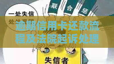 逾期信用卡还款流程及法院起诉处理方法