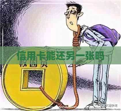 信用卡能还另一张吗