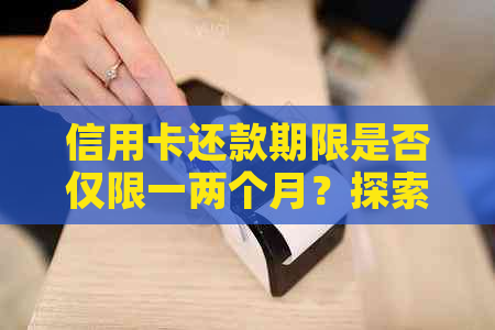 信用卡还款期限是否仅限一两个月？探索更长的还款计划选项