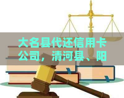 大名县代还信用卡公司，清河县、阳城县信用卡代还服务收费及流程解析