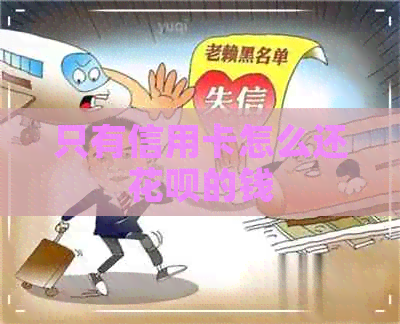 只有信用卡怎么还花呗的钱