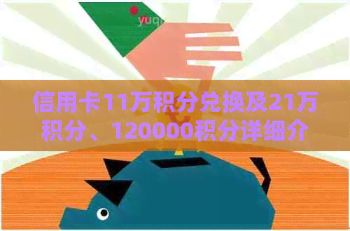 信用卡11万积分兑换及21万积分、120000积分详细介绍和建议