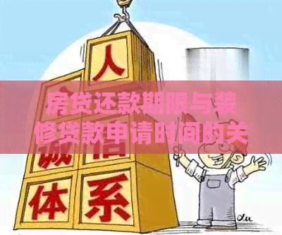 房贷还款期限与装修贷款申请时间的关系探讨