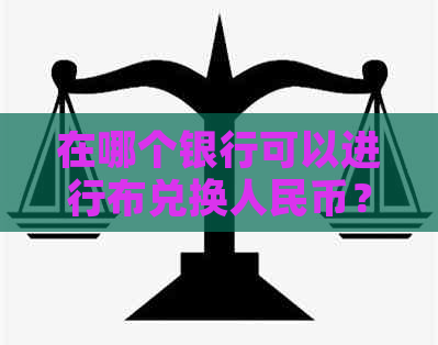 在哪个银行可以进行布兑换人民币？布兑换流程及汇率全面解析