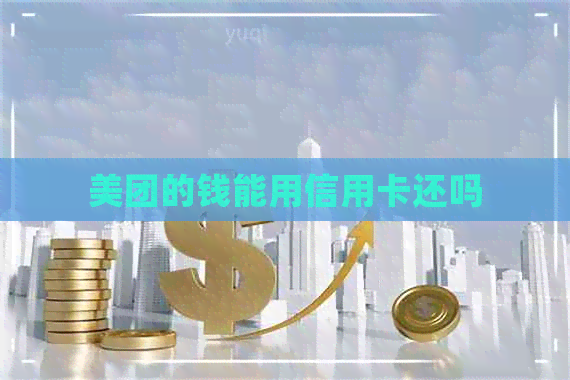 美团的钱能用信用卡还吗