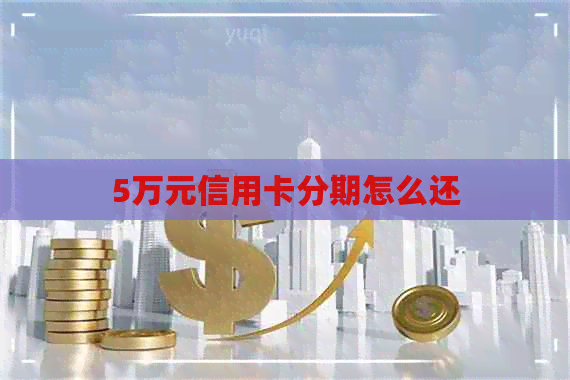 5万元信用卡分期怎么还