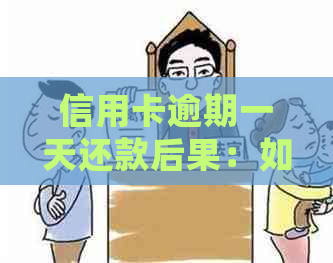 信用卡逾期一天还款后果：如何处理？