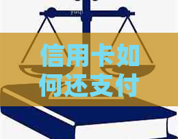 信用卡如何还支付宝花呗？