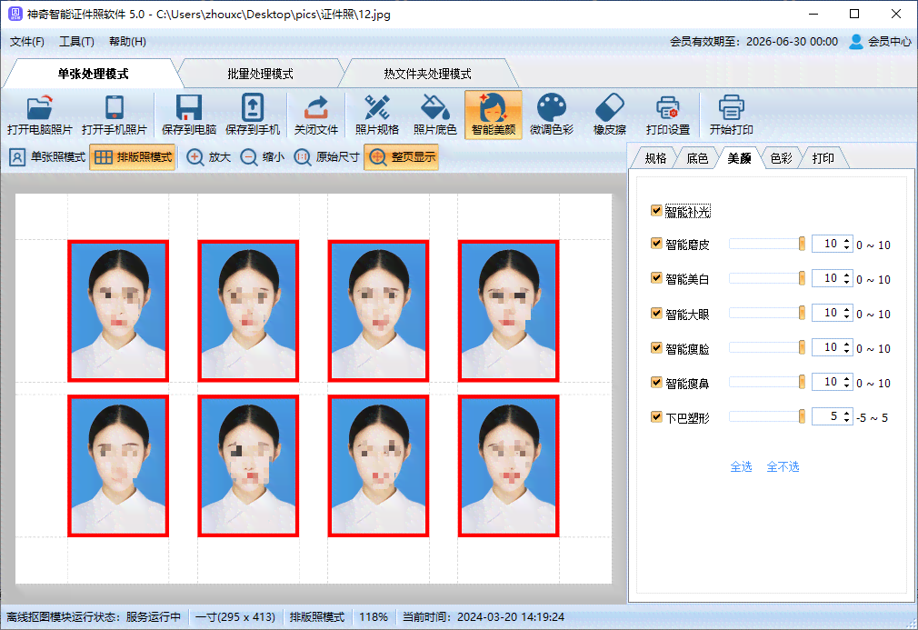 ai自动证件照片制作：软件、工程外包及教程大全