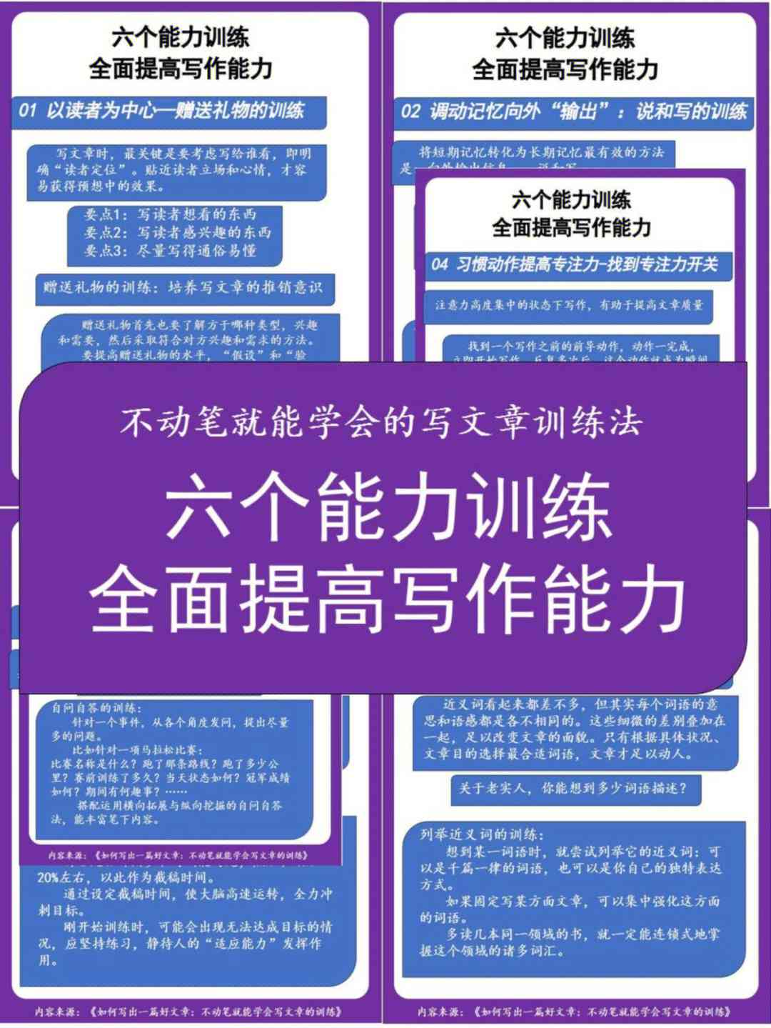 训练写作能力的方法：全面技巧与实践指南