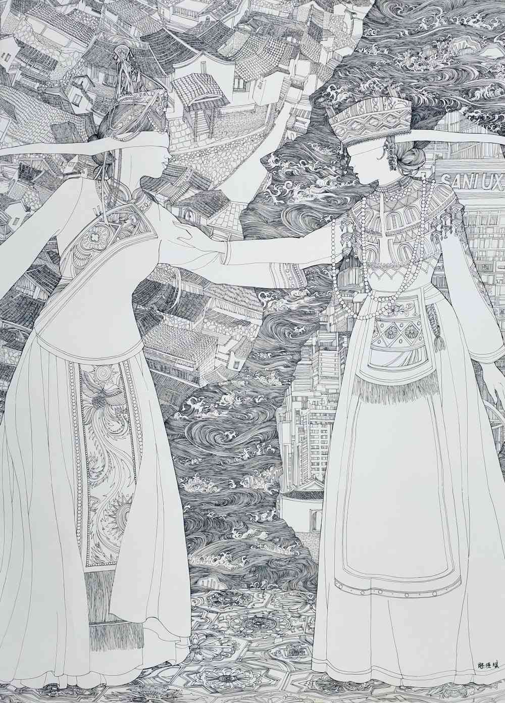 厦门大学艺术学院美术系手绘插画作品业展：厦大业生插画艺术宴