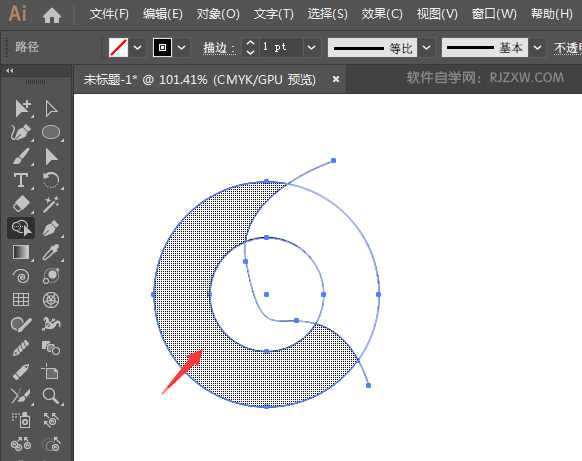 ai里面的形状生成工具怎么用