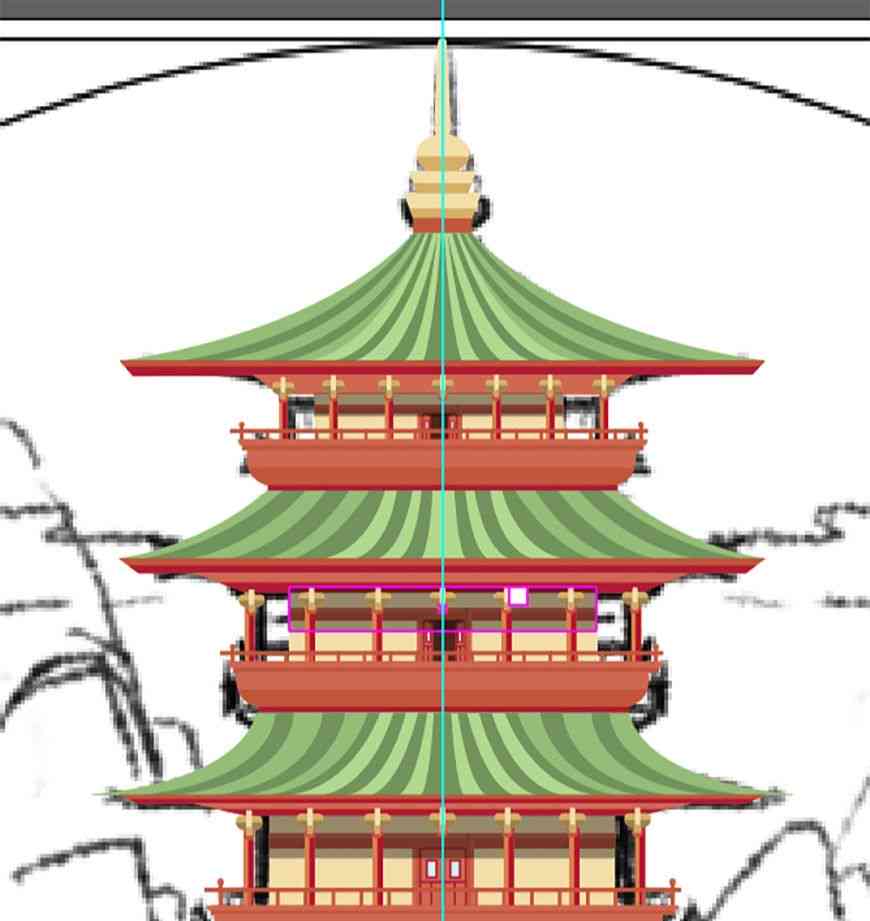 ai照片生成古风建筑