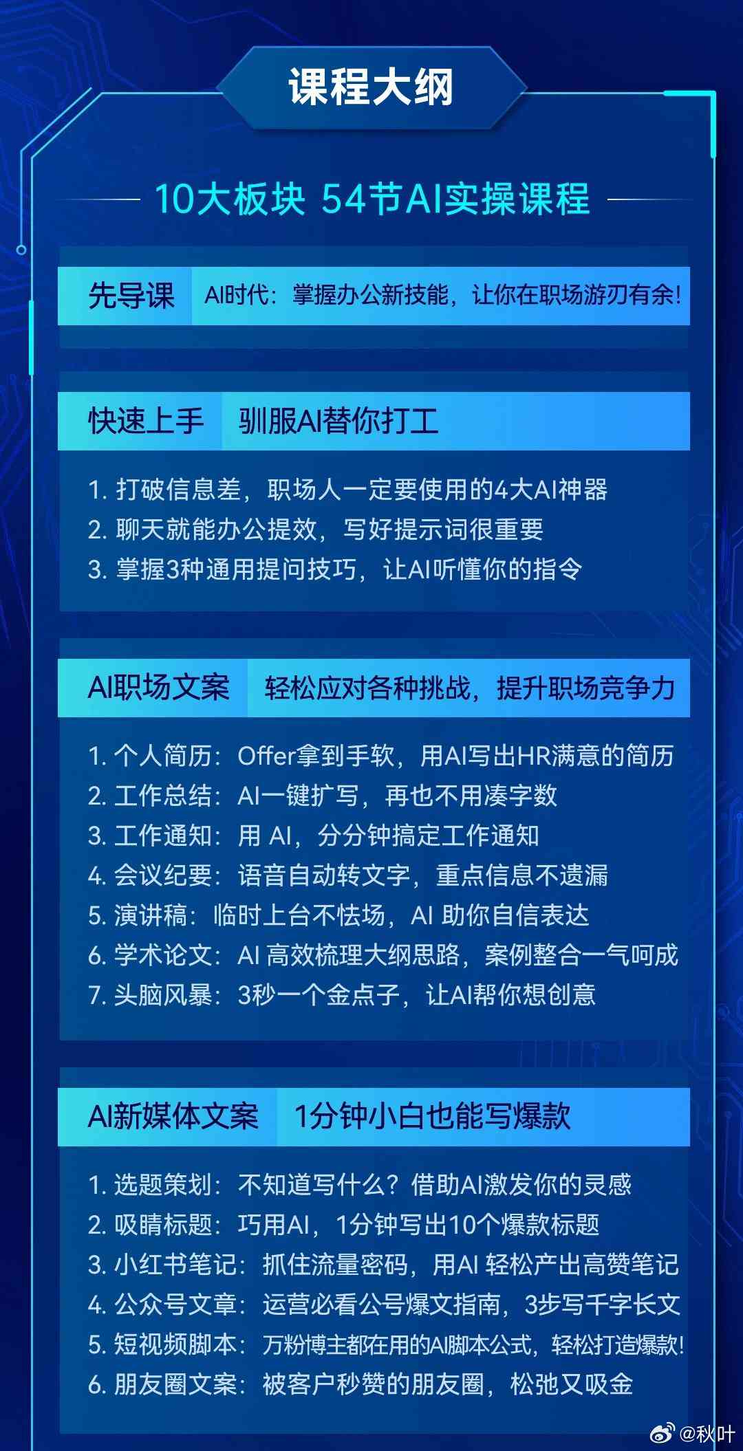 ai培训机构传文案