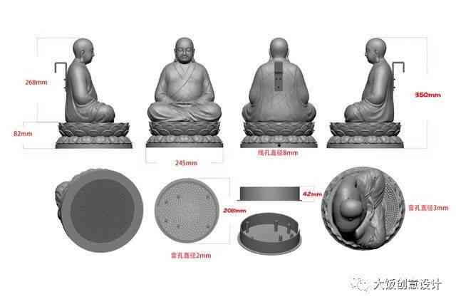 详尽教程：佛像模型制作步骤、材料选择与技巧分享