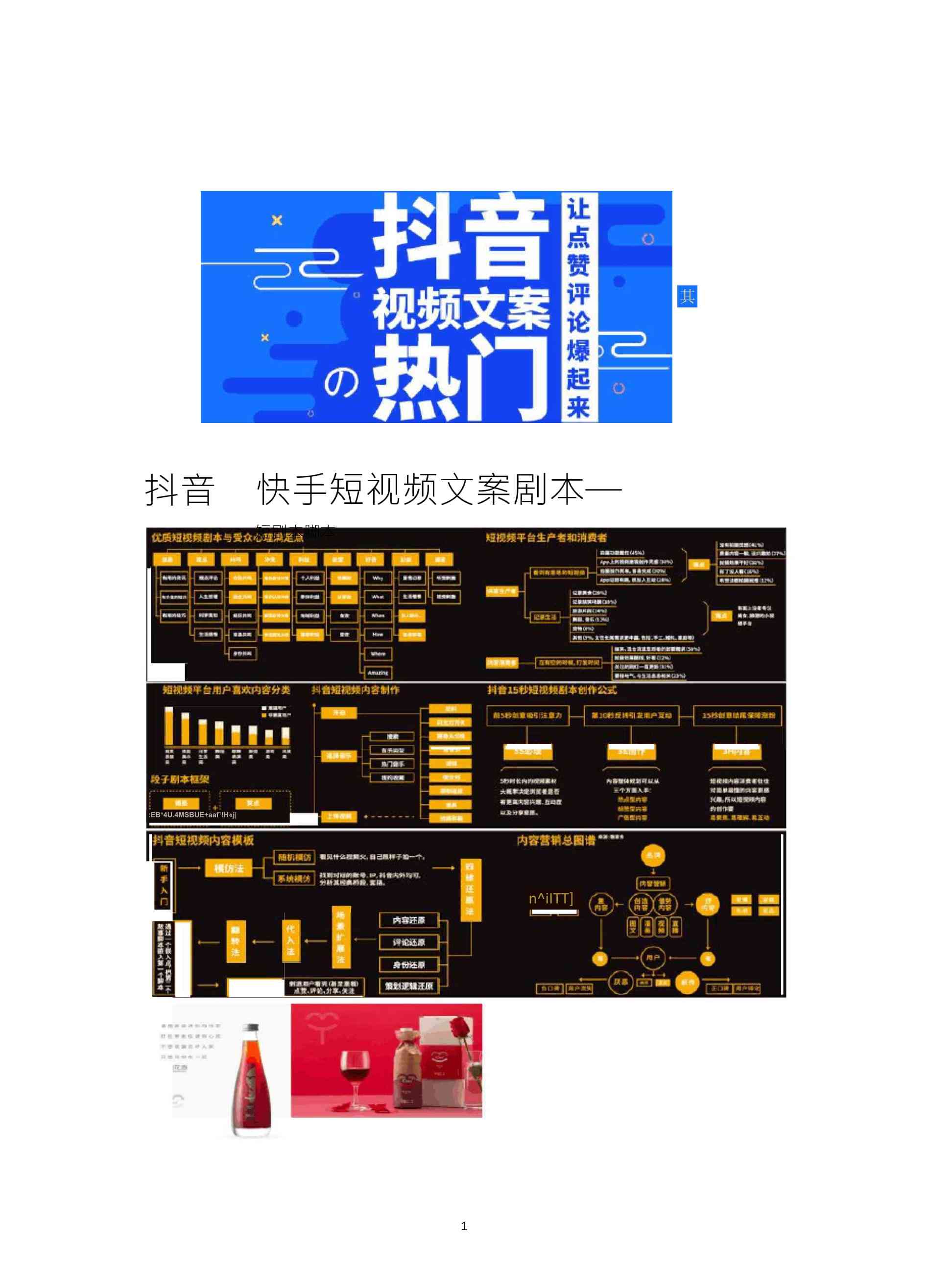 全方位抖音文案创作助手：一键生成创意短视频脚本与营销文案