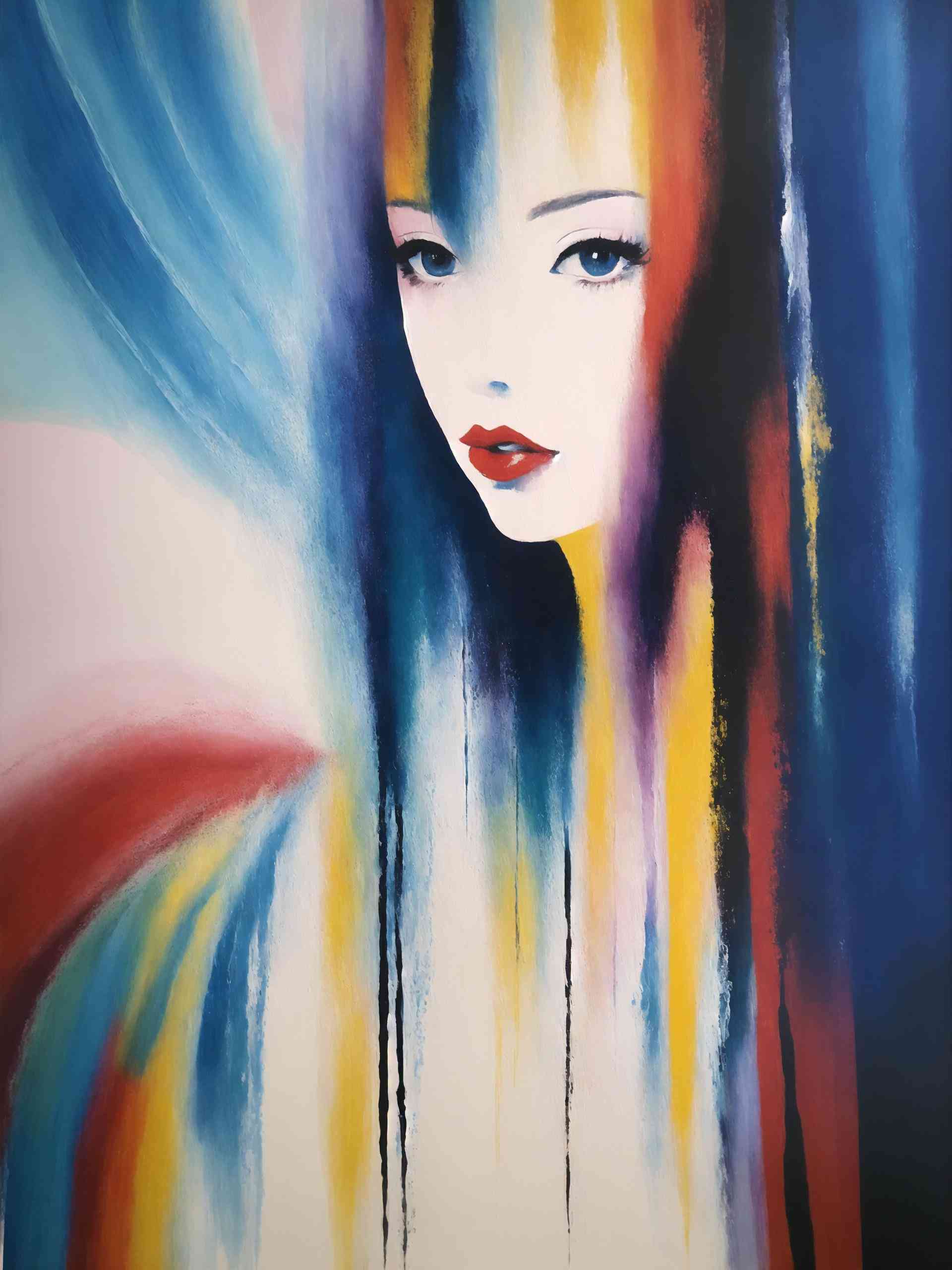 ai生成的油画妹子叫什么