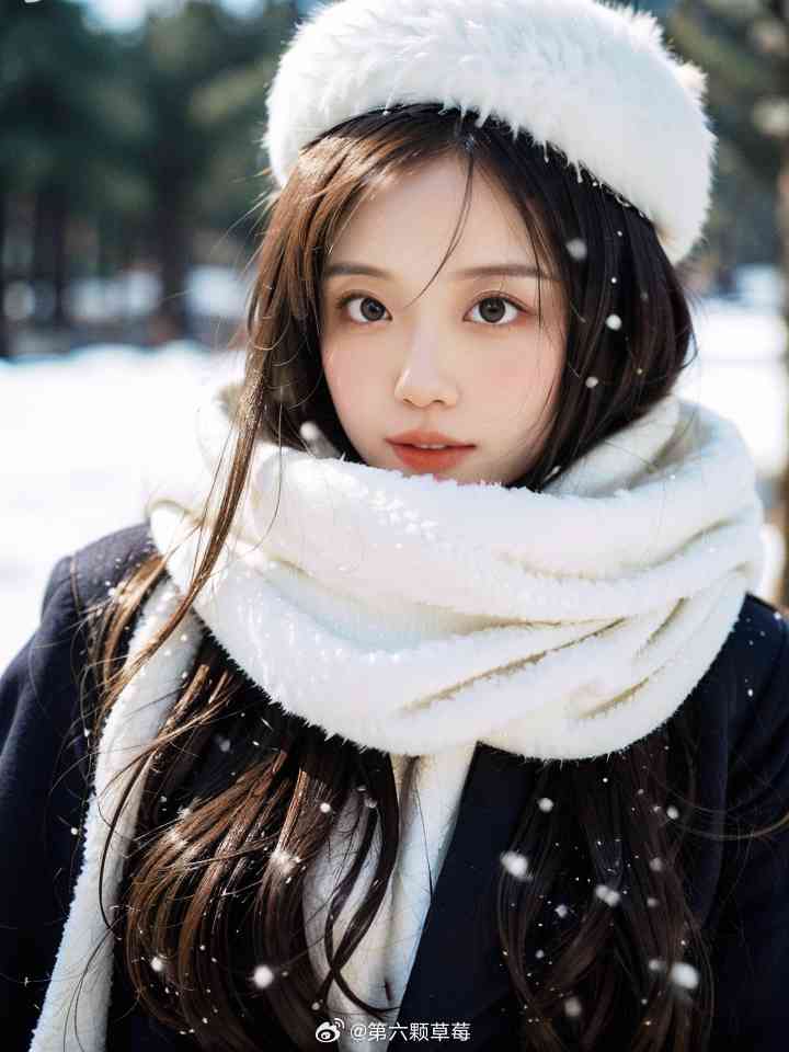 轻颜AI：雪花效果雪景文案怎么制作？抖音写真教程攻略