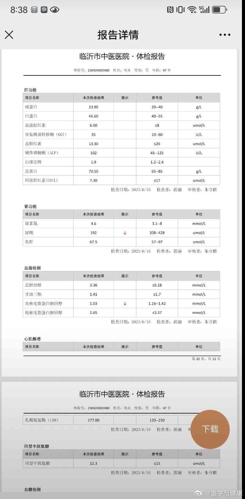 全方位解读优健体检报告：深入分析指标，解答常见疑问，优化健管理