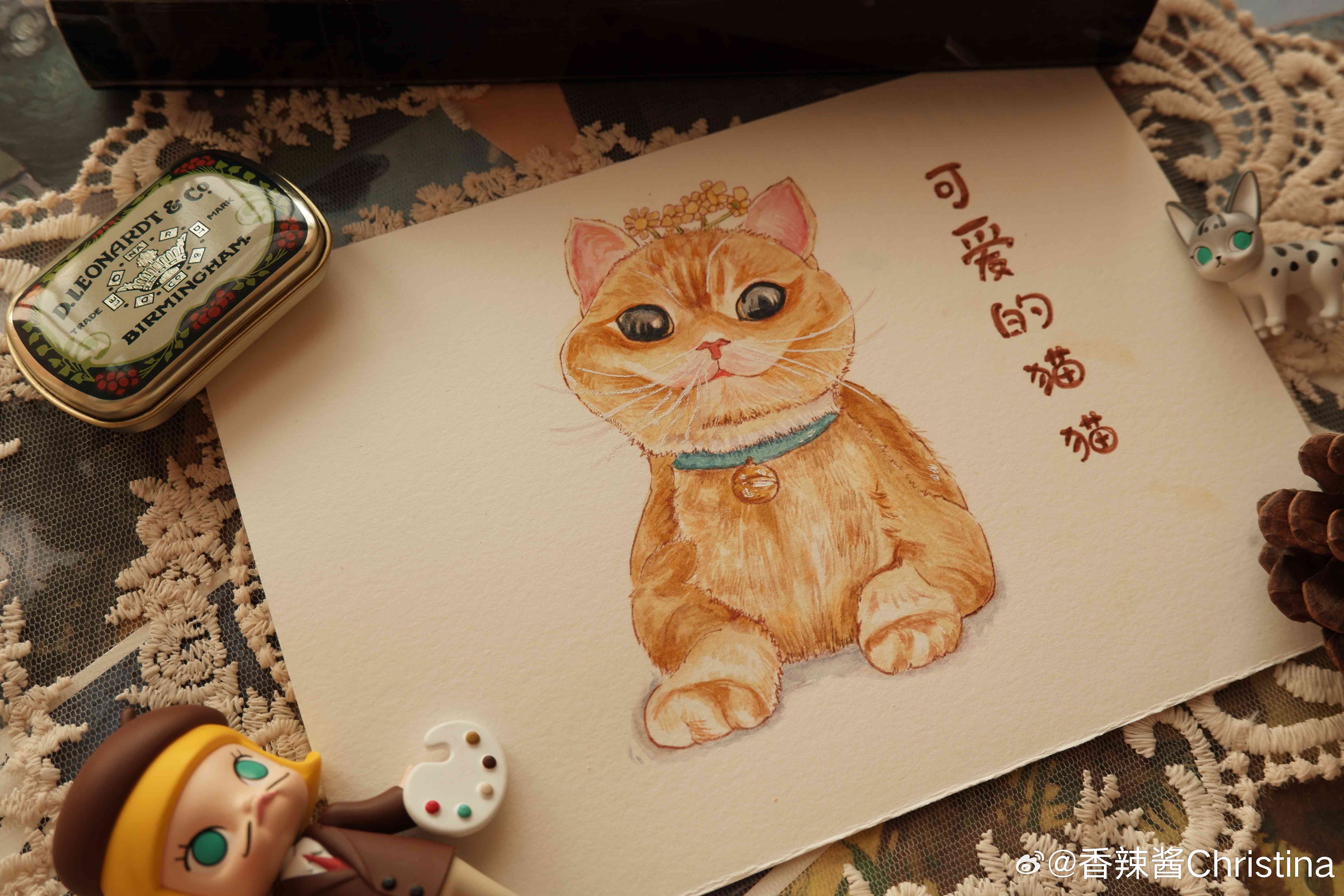 《如何撰写小猫绘画文案：让可爱猫咪画作怎么看起来更好看》