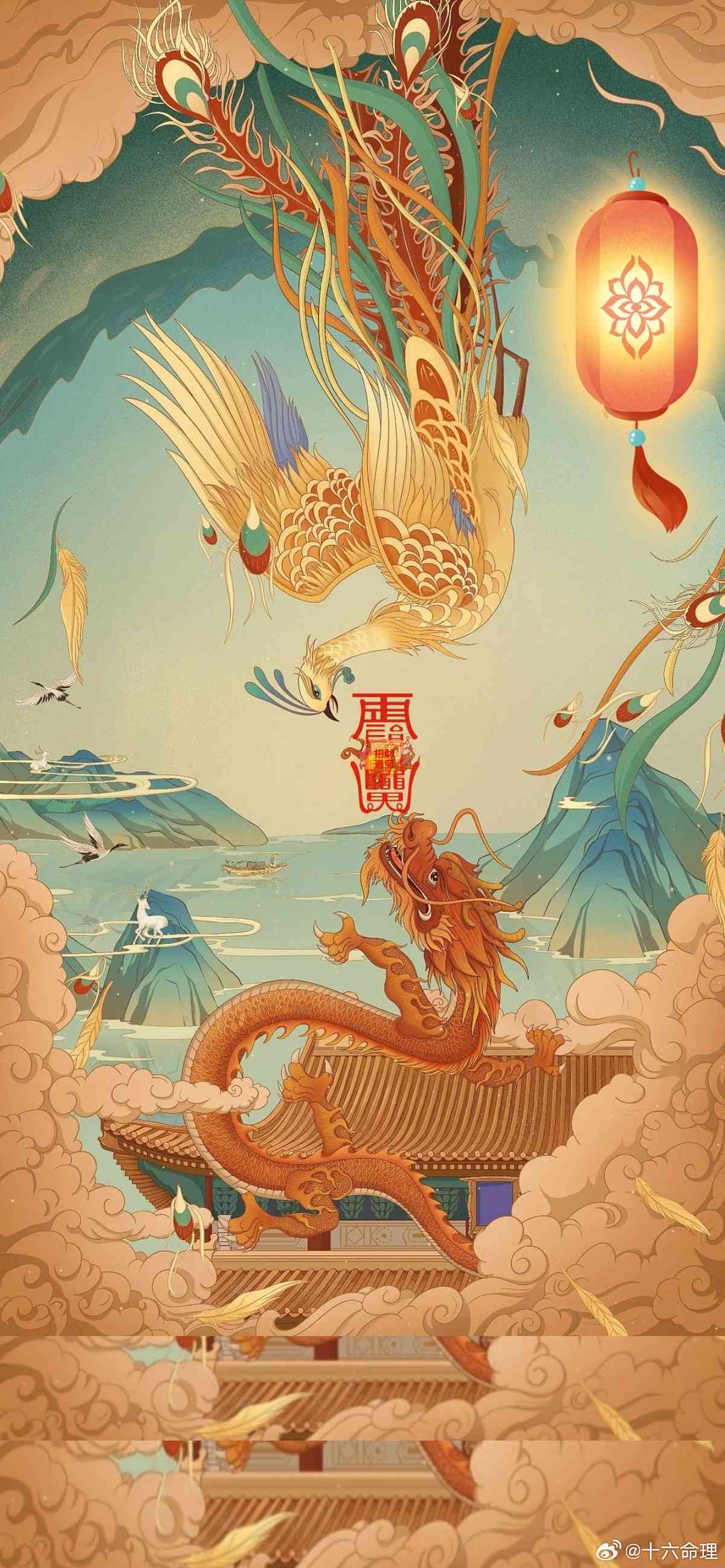 龙年祥瑞：绘画龙凤呈祥吉祥福文案创作指南