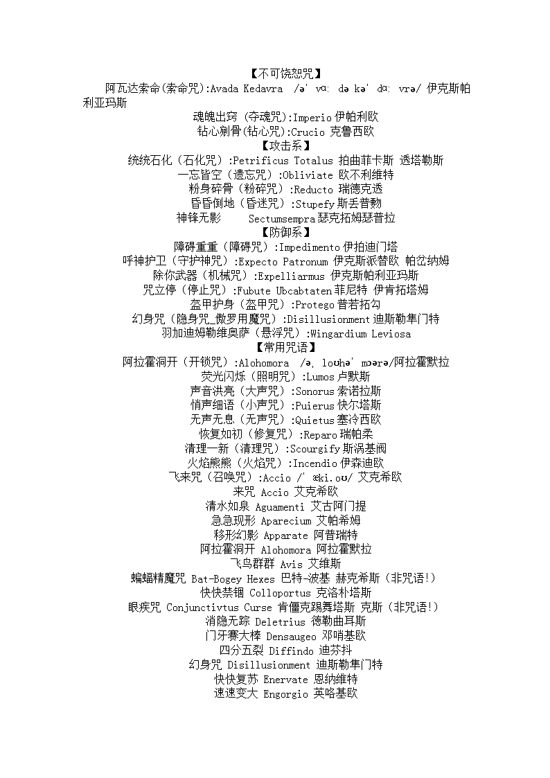 全面收录：魔法咒语短句大全与实用应用指南