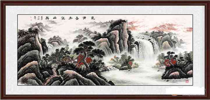 现代国画山水绘画软件——哪个平台可以生成专属山水画作品？