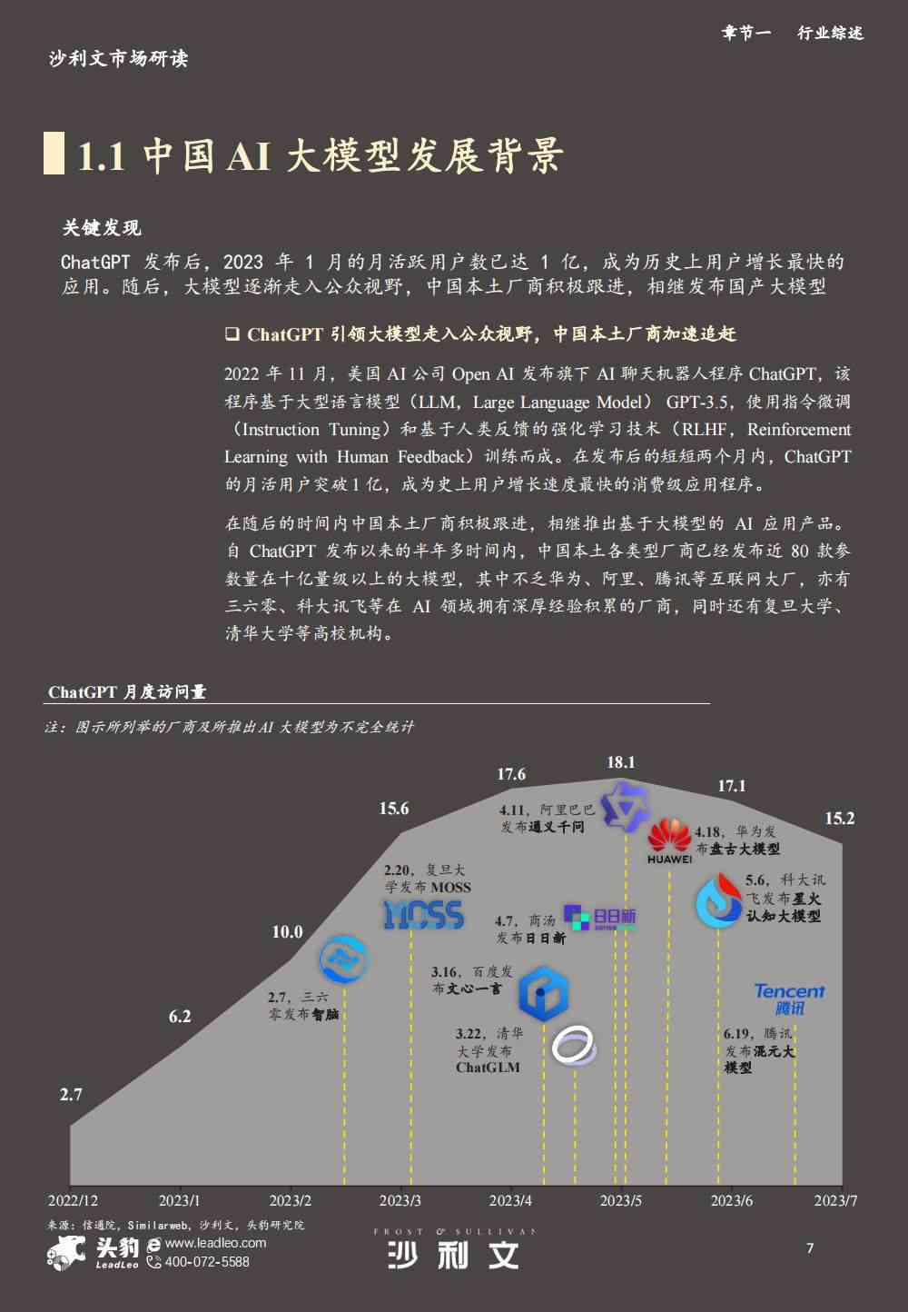 全球视野下的中国人工智能产业：大模型研究报告与发展应用调研报告发布