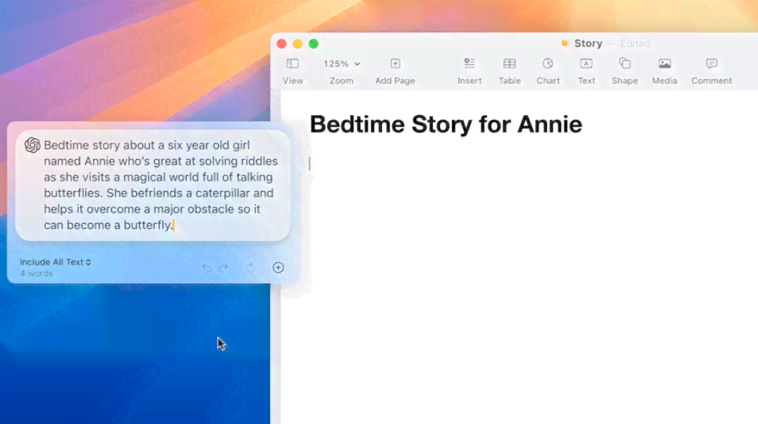 苹果手机ai写作工具