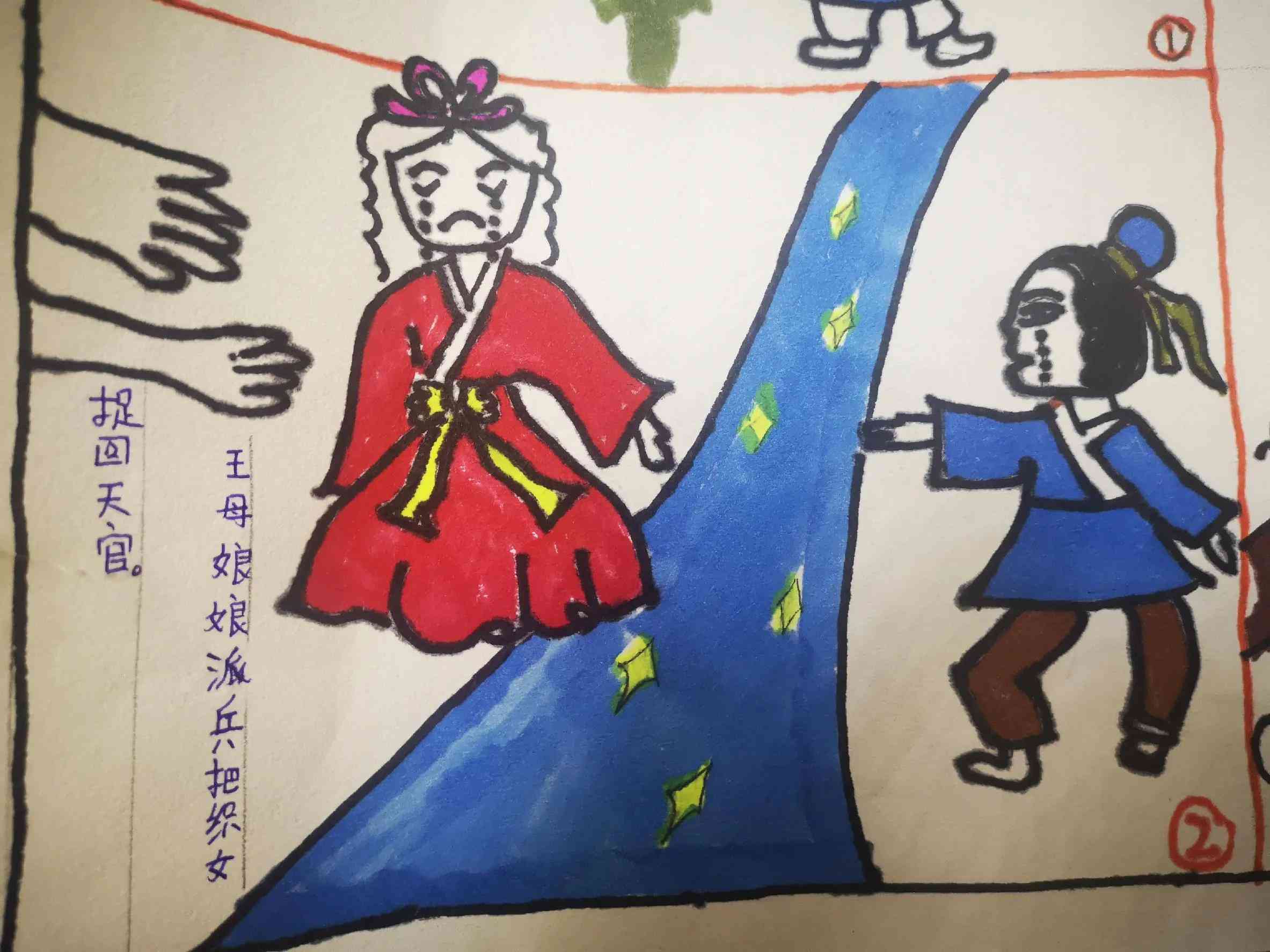 妈妈辅导我写作业的画：简笔画教程与作文灵感来源