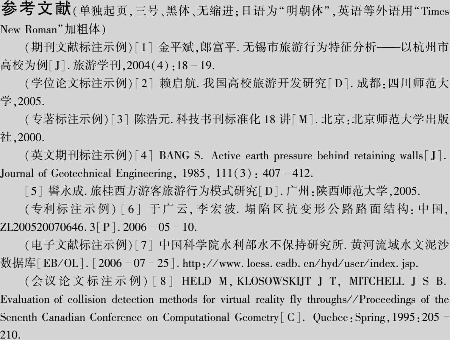 带参考文献的论文：写作格式、引用方法与范文示例