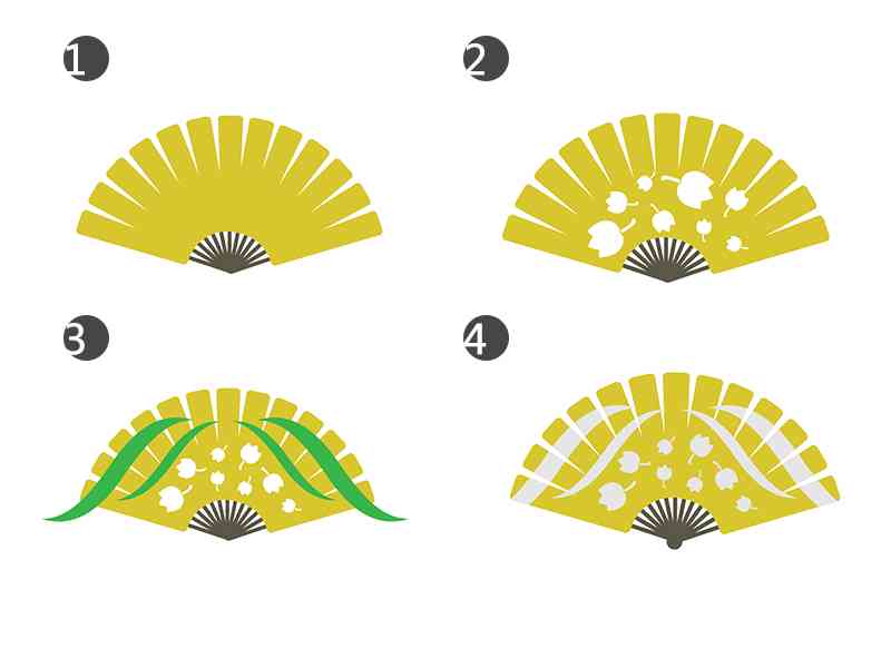 AI绘制与设计：如何制作多种风格的扇子形状及创意应用指南