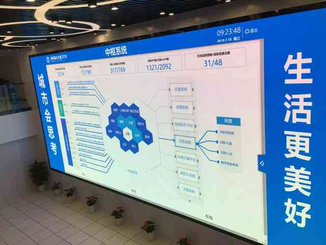 智能数据可视化互动大屏：科技驱动下的智慧显示屏户外液晶解决方案