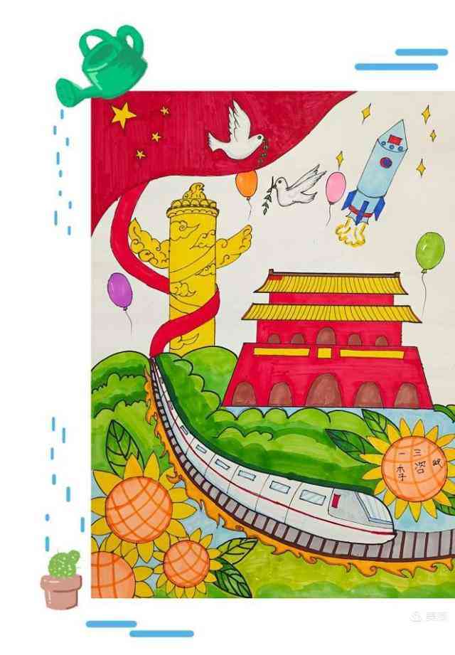 用画笔描绘热爱，我们的绘画生活：色彩是我让艺术成为文案的朋友