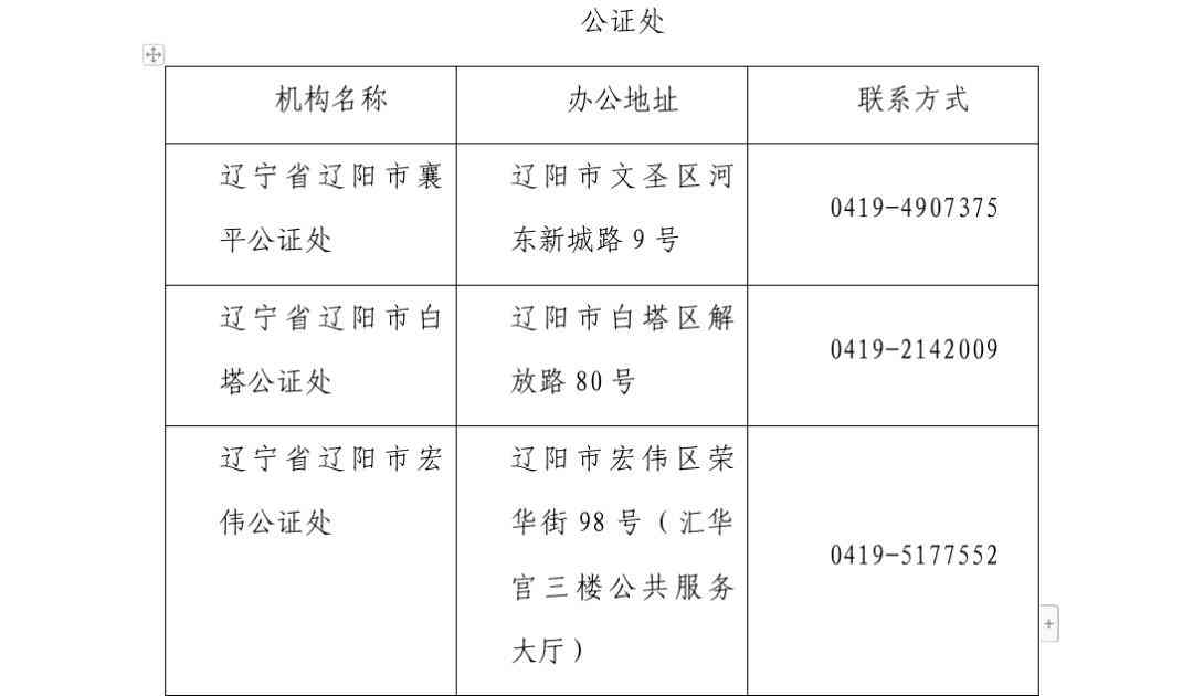 绥中县公证处详细地址及联系方式：全方位指南