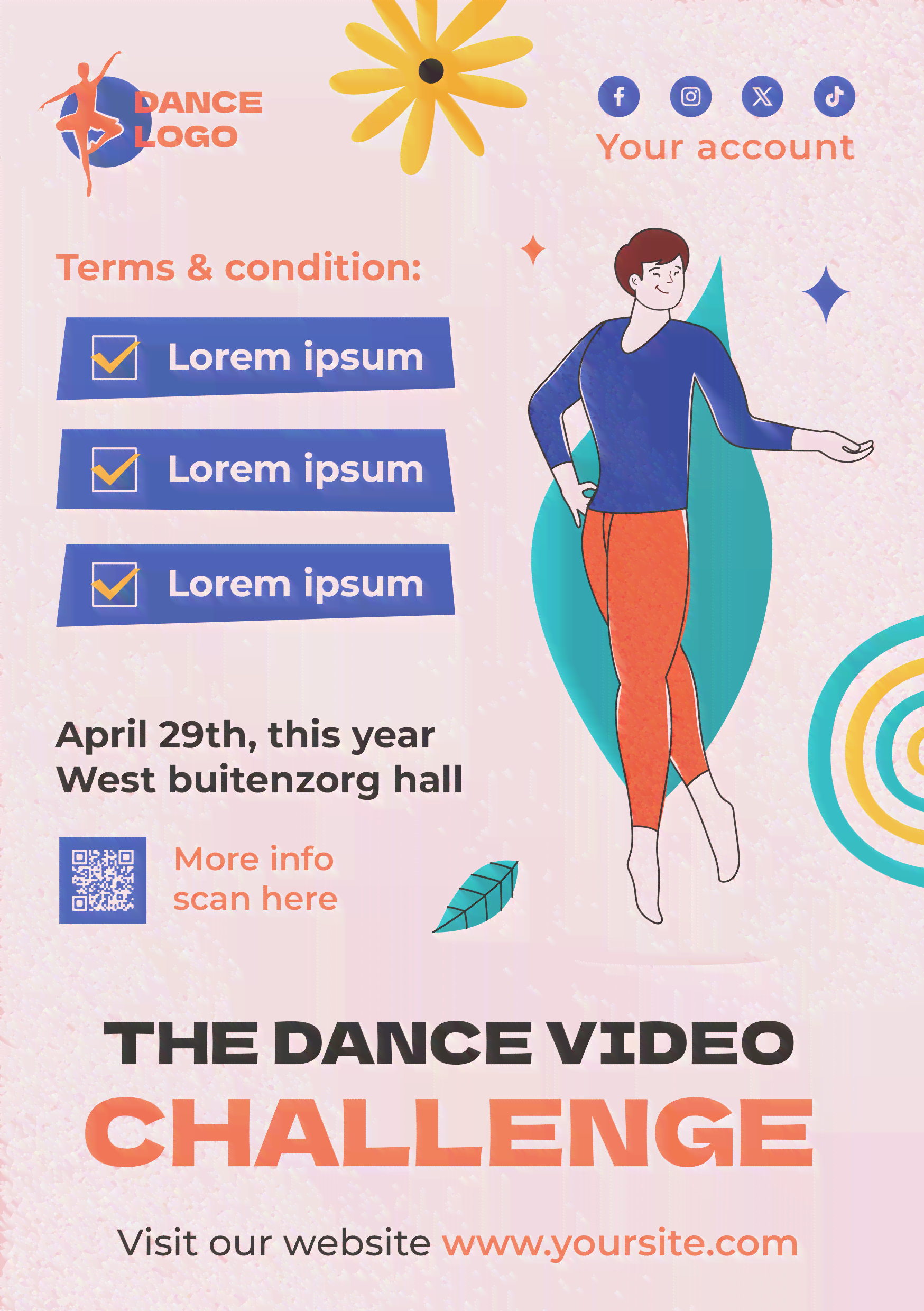 AI-Powered Dance Event: English Translation for Poster Copy