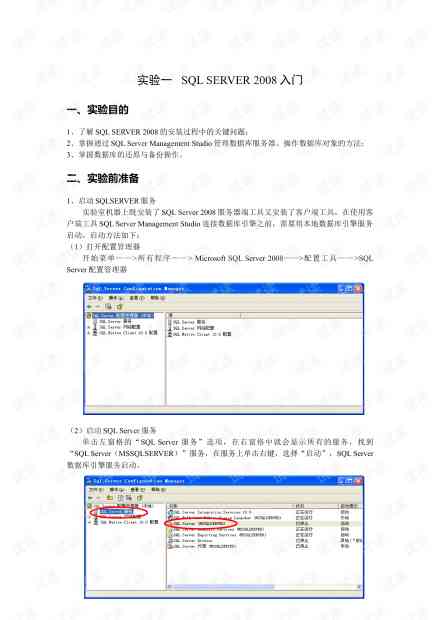 ai界面认识实验报告