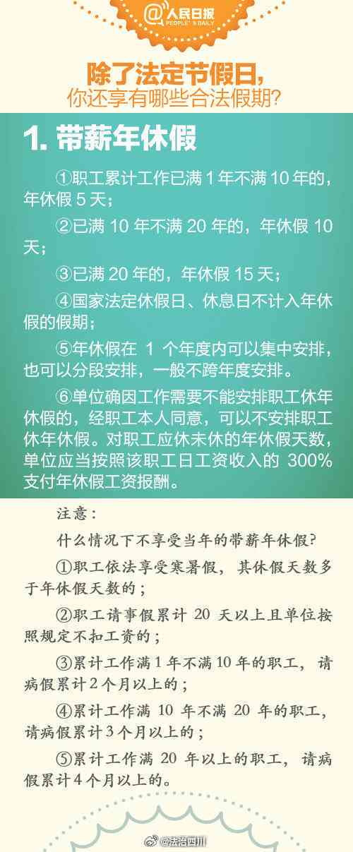 上班多久才可以有公休及享受公休假和休假权益