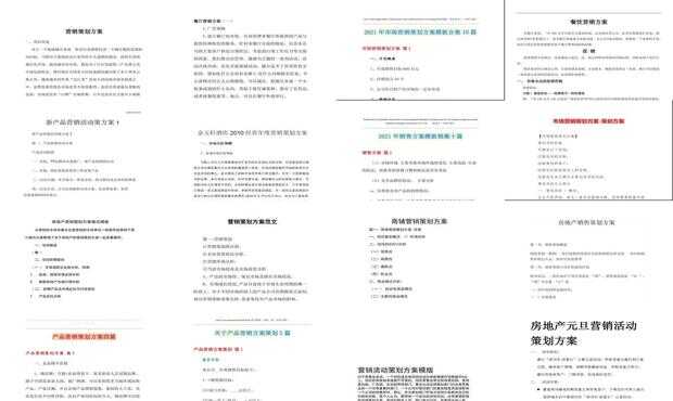 营销方案网：100例营销方案，策划模板大全，方案案例     