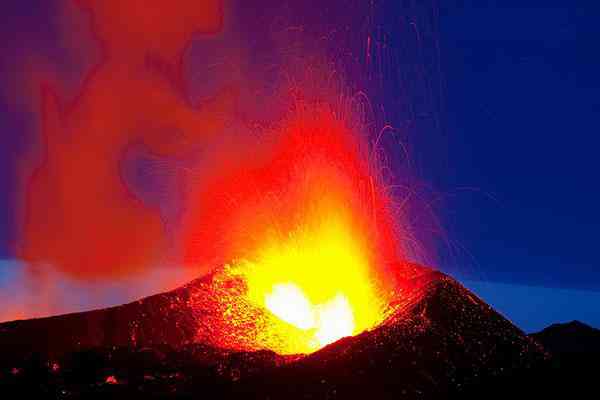 火山的文章：详述火山爆发与描写火山景观的600字作文