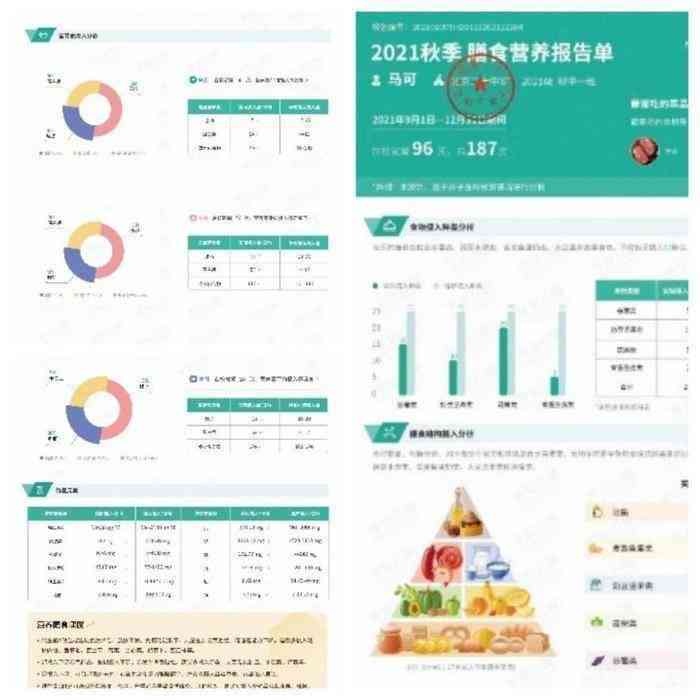 AI营养师报告详情