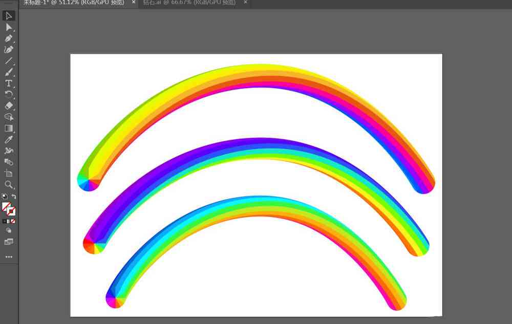 ai彩虹环形怎么做：详解制作彩虹环形效果的方法与技巧