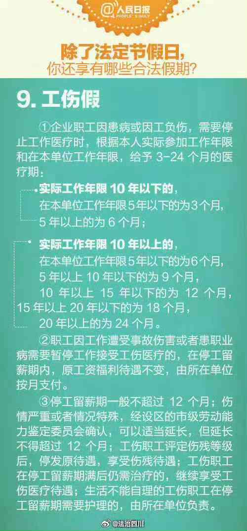 工伤期间休假指南：权益保障、请假流程及补偿政策解读