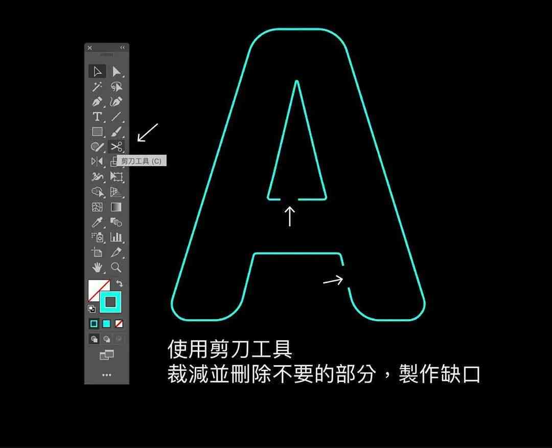 illustrator号工具在AI中的位置与使用方法