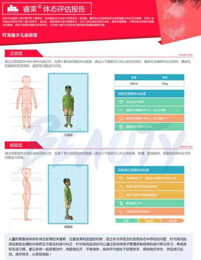 ai体型评估报告模板 - 与报告模板合集